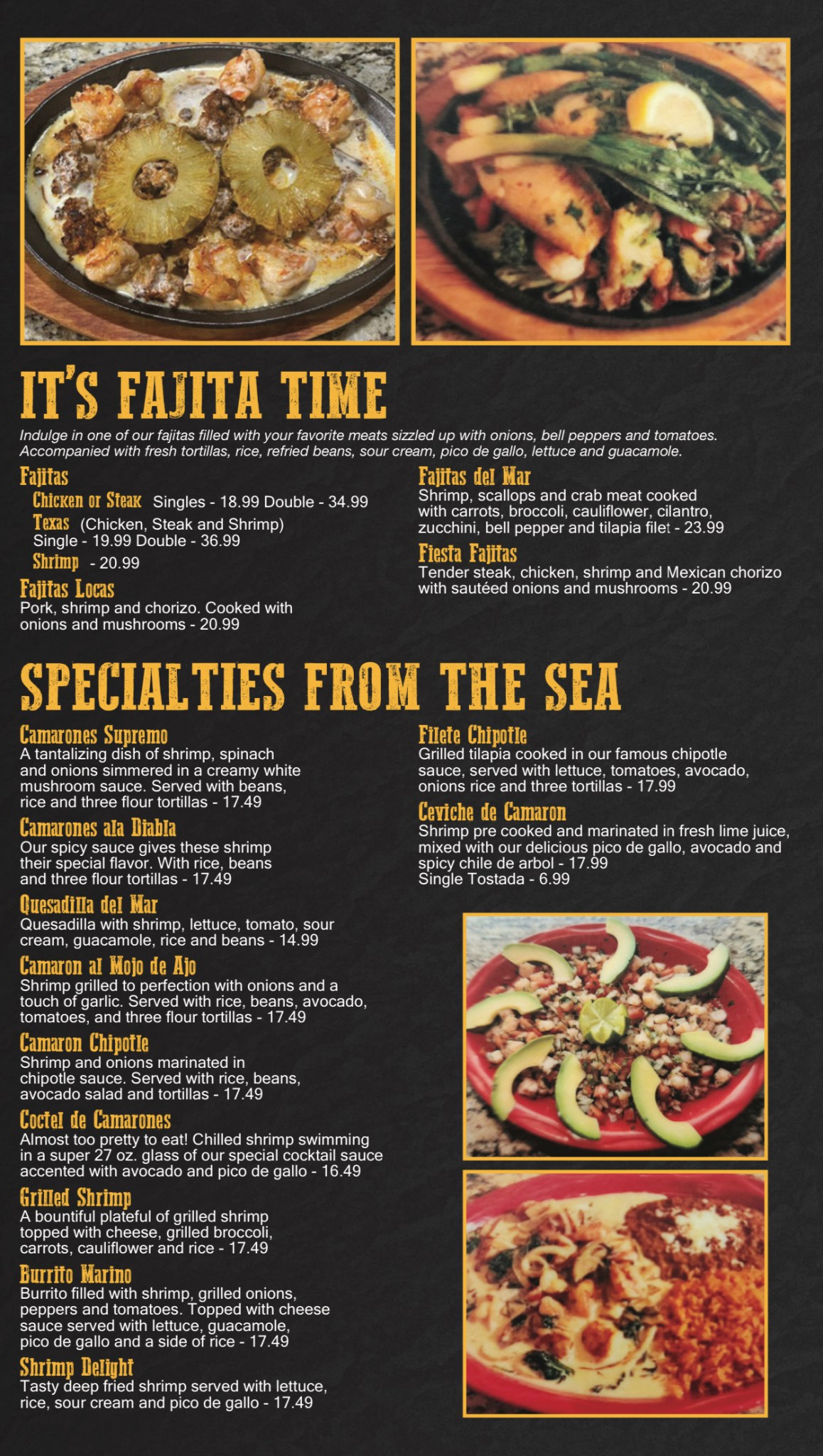 Menu – Dorados